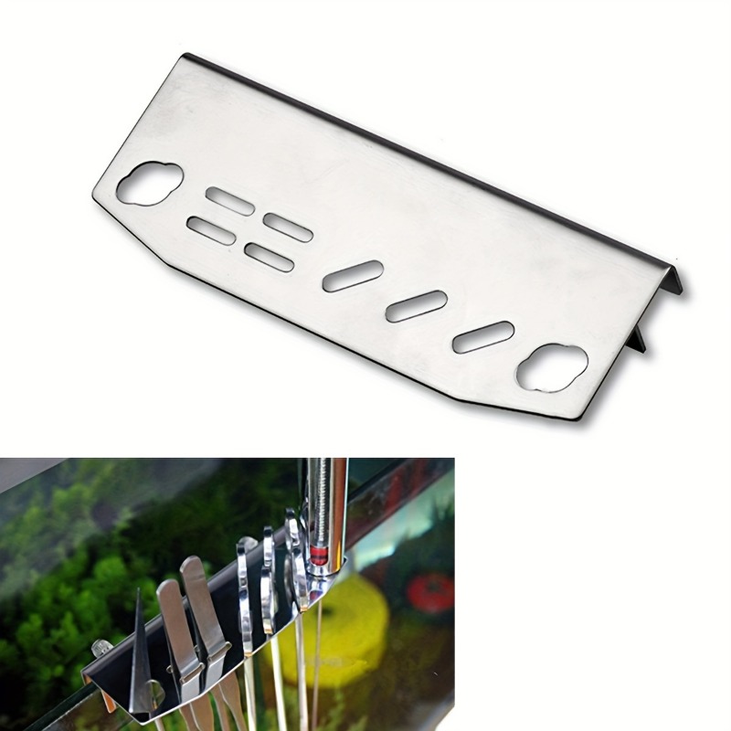 Marine Aquarium Equipment - Pemegang alat pembersih akuarium Stainless Steel,