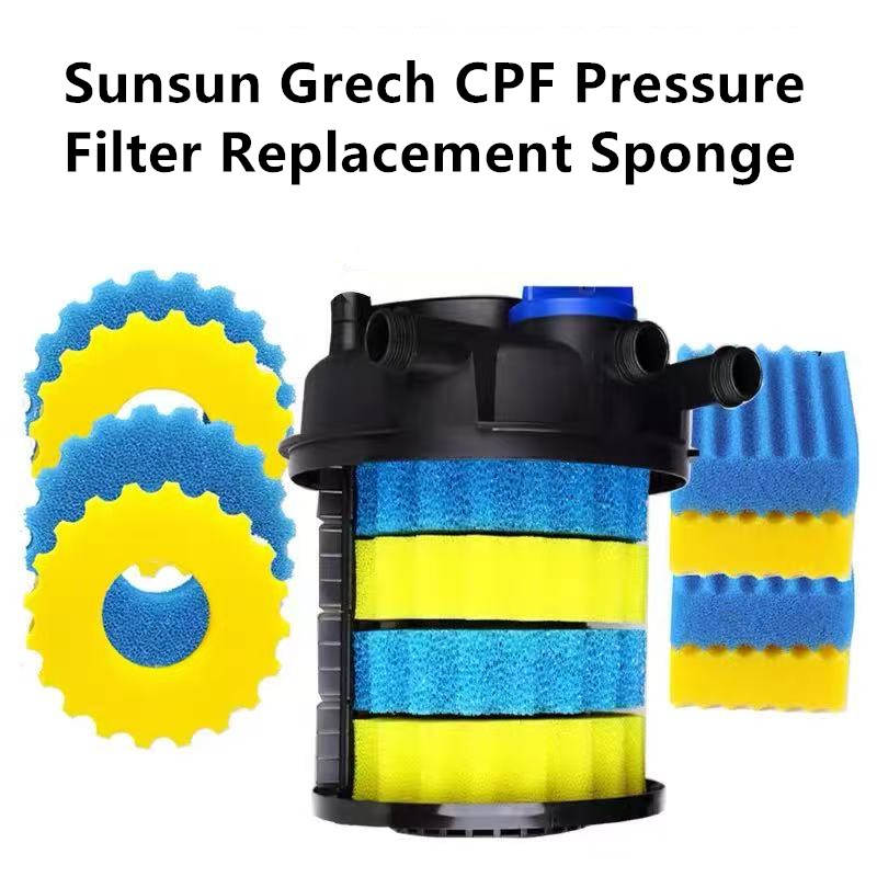 Aquarium Blue Marine Reef 60 - Sunsun Grech CPF Filter Pengganti Filter