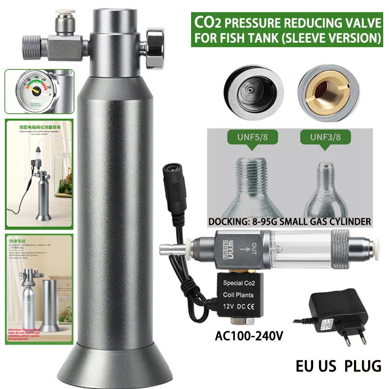 Marine Aquarium Ozone - Regulator CO2 DIY untuk Akuarium, Katup
