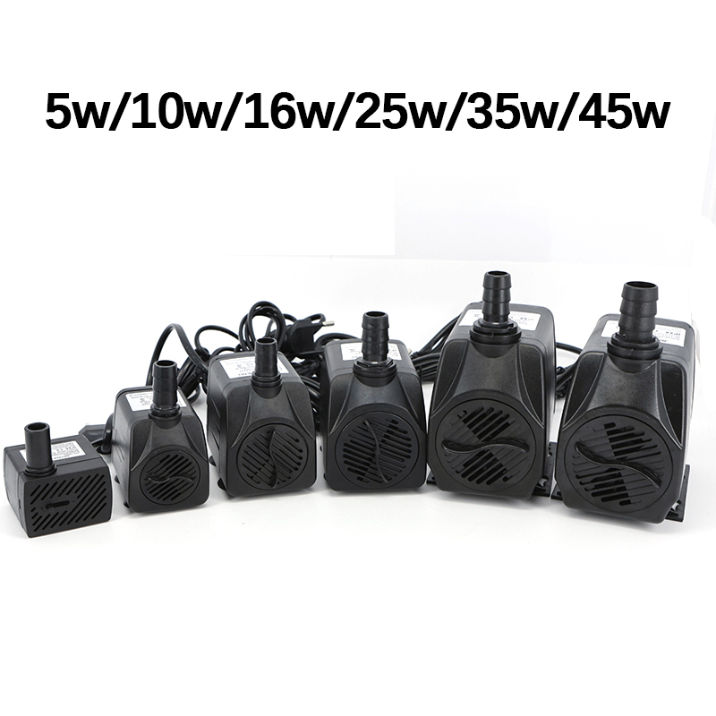 Marine Aquarium Equipment - 3/5/10/16/25/35/45W EU 220V Pompa Mirco Air