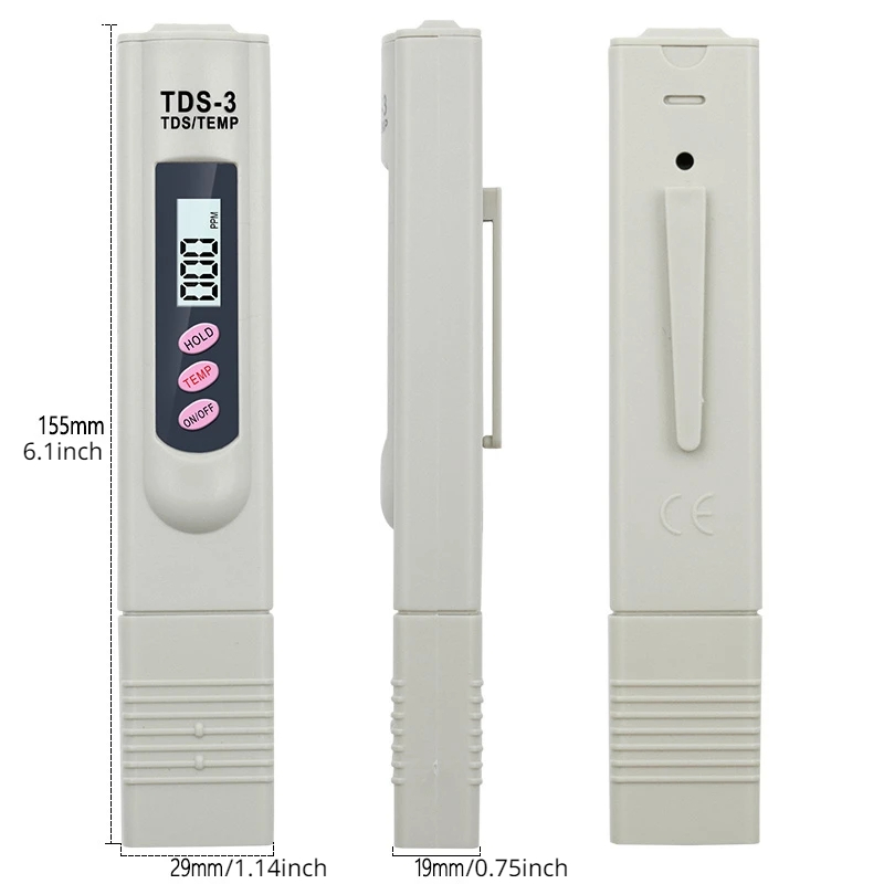 1/3 Buah LCD Portabel Digital  - Marine Aquarium Equipment ulasan dan harga
