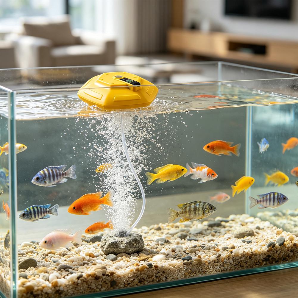 Pompa Oksigen Akuarium Nirkabe - Marine Aquarium Equipment ulasan dan harga