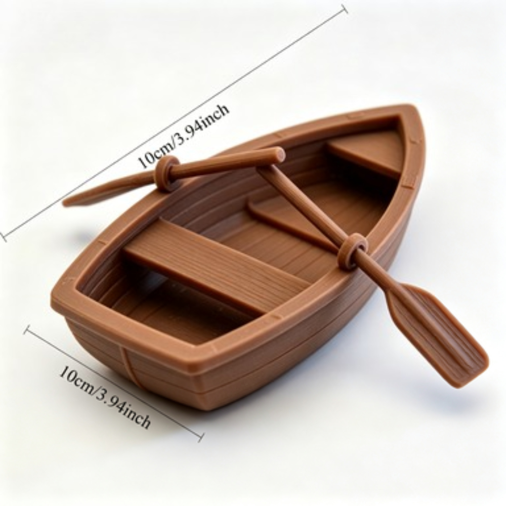 Perahu Kayu Mini Double Oar De - Aquarium Innovative Marine ulasan dan harga