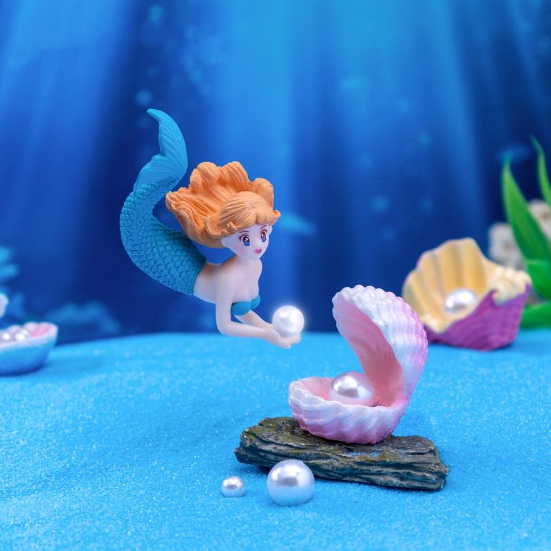 4 Buah Patung Miniatur Hiasan  - Aquarium Innovative Marine ulasan dan harga