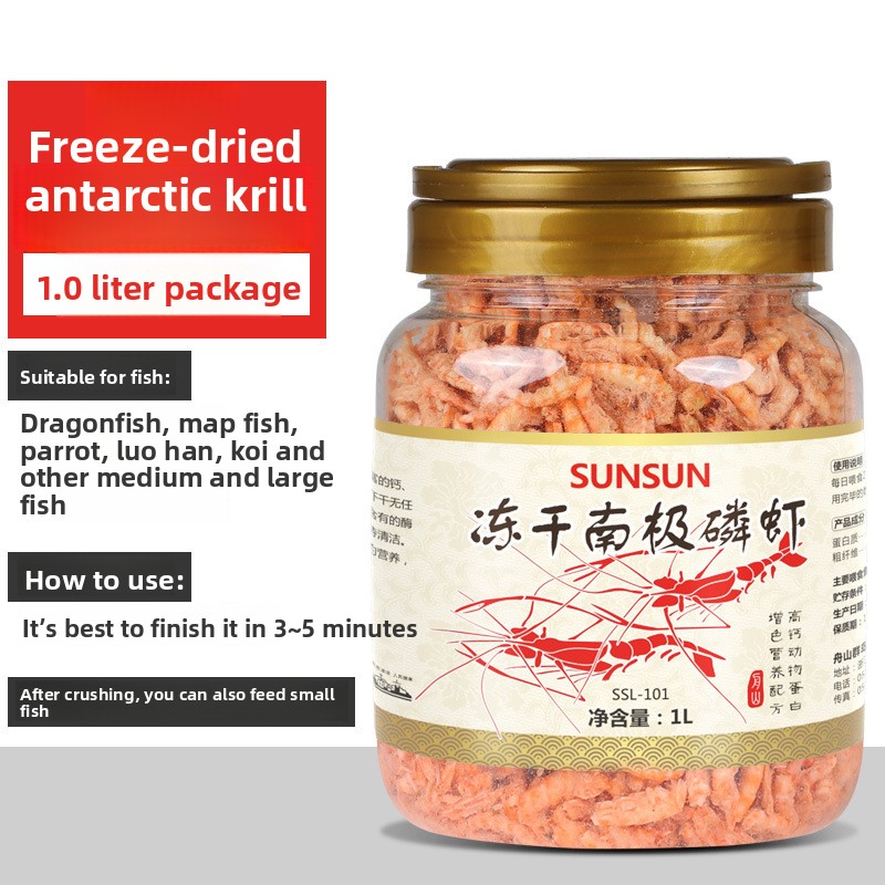 Krill Antartika Kering Beku Su - Aquarium Blue Marine Reef 60 ulasan dan harga
