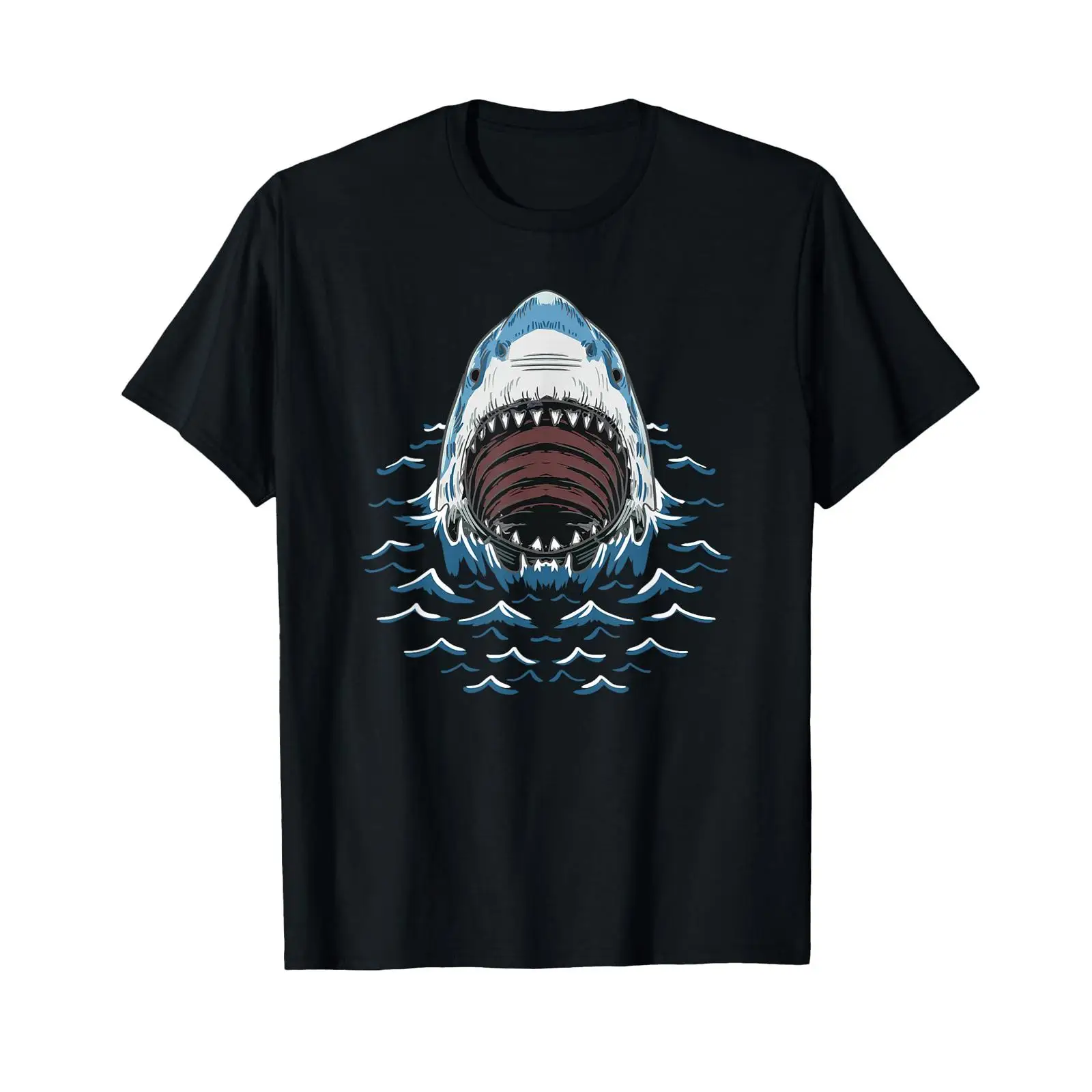 Kaos Halloween Motif Mulut Hiu - Marine Zoo ulasan dan harga