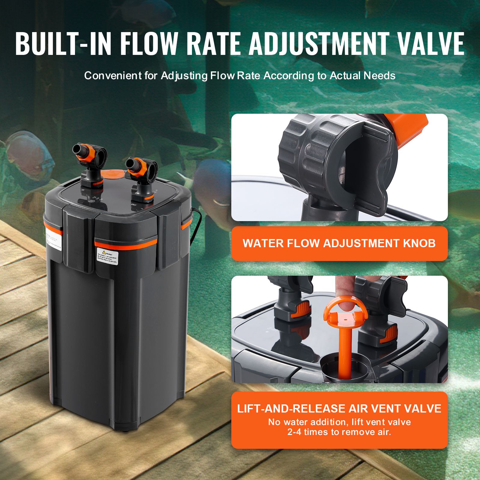 Filter Akuarium 528GPH, Filter - Marine Aquarium Uv ulasan dan harga